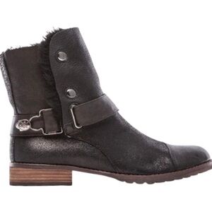 🔥 🆕 MATT BERNSON WOMEN'S TUNDRA SHEARLING LINED BOOT SZ 7 BLACK NEW